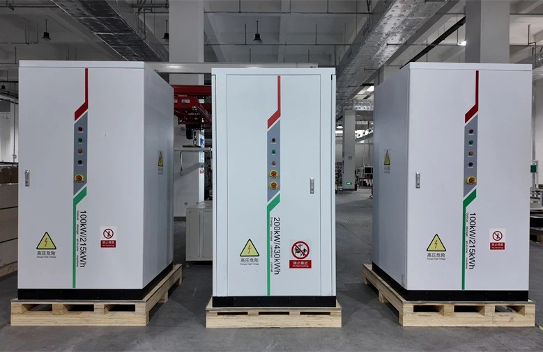 Geïntegreerde kast voor energieopslag van 200 kW/430 kW